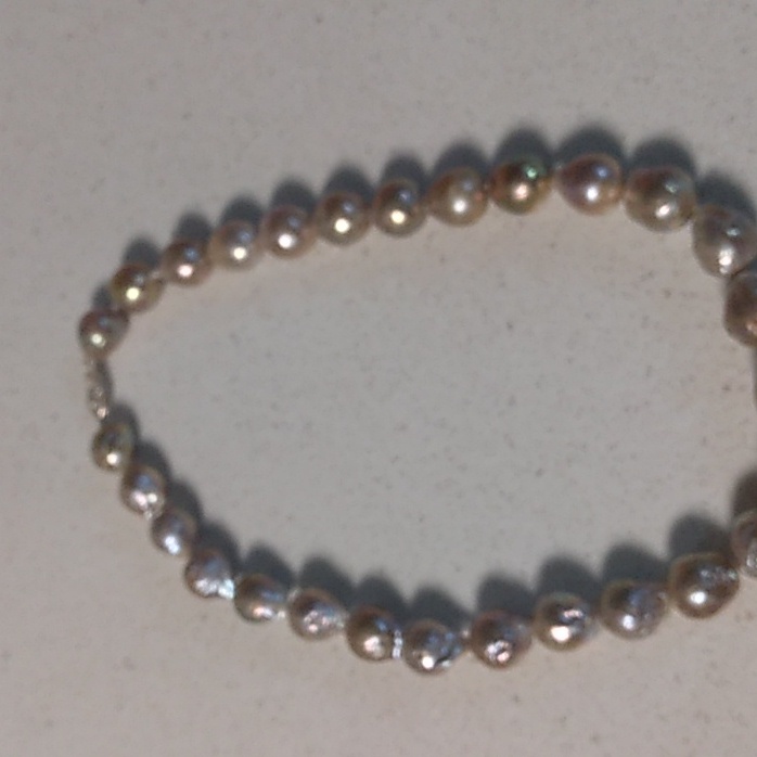 CreamGold Baroque 18 Inch Pearls 100$